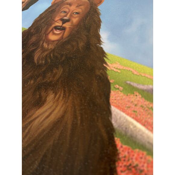 Wizard of Oz Framed Art Panoramic Picture Featuring Dorothy and Friends 39x15 - Picture 10 of 12